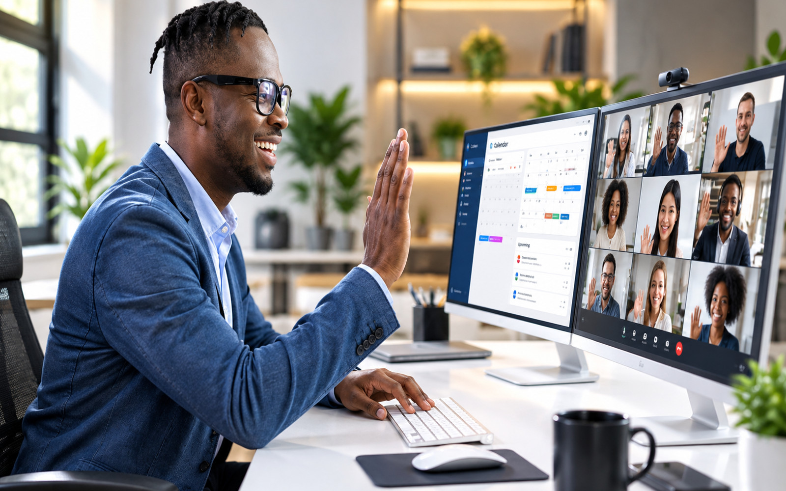 Video conferencing and collaboration placeholder
